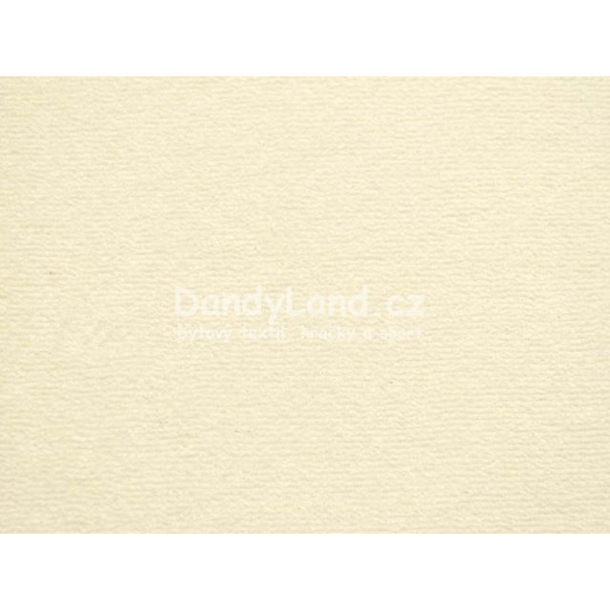 Froté prostěradlo 140x200 (220g/m2) 02 smetanová