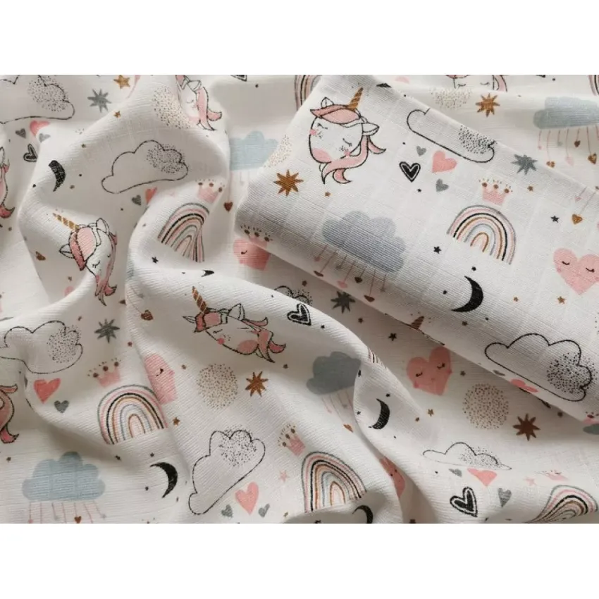 Plena tisk 70x70 DUO mráček + jednorožec