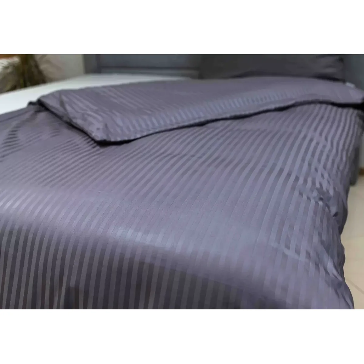 Damaškové povlečení Titanium grey