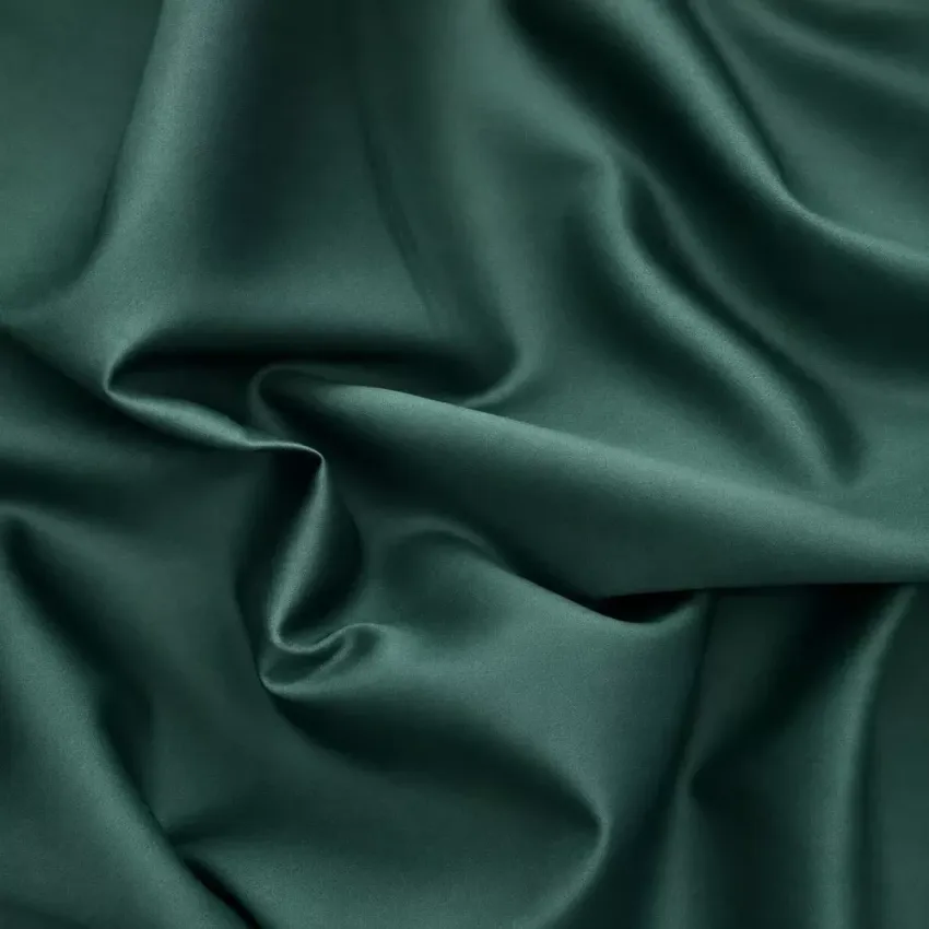 Povlečení bavlněný satén Dark green