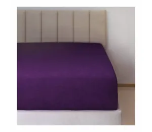 Metráž froté č.43 tm.fialová