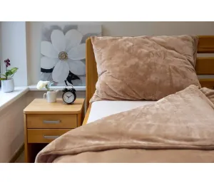 Povlečení MIKROPLYŠ UNI č.10 béžová