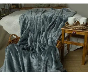 Deka MIKROPLYŠ tmavě šedá č.131