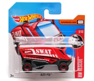 Hot Wheels angličák Aero Pod, Rescue 5/10