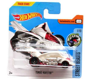Hot Wheels angličák Turbo Rooster, Street Beasts 1/10