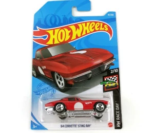 Hot Wheels angličák '64 Corvette Sting Ray, HW Race Day 2/10