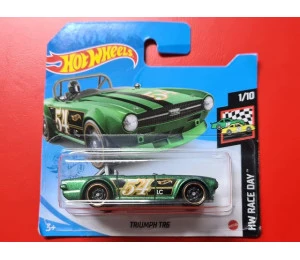 Hot Wheels angličák Triumph TR6, HW Race Day 1/10