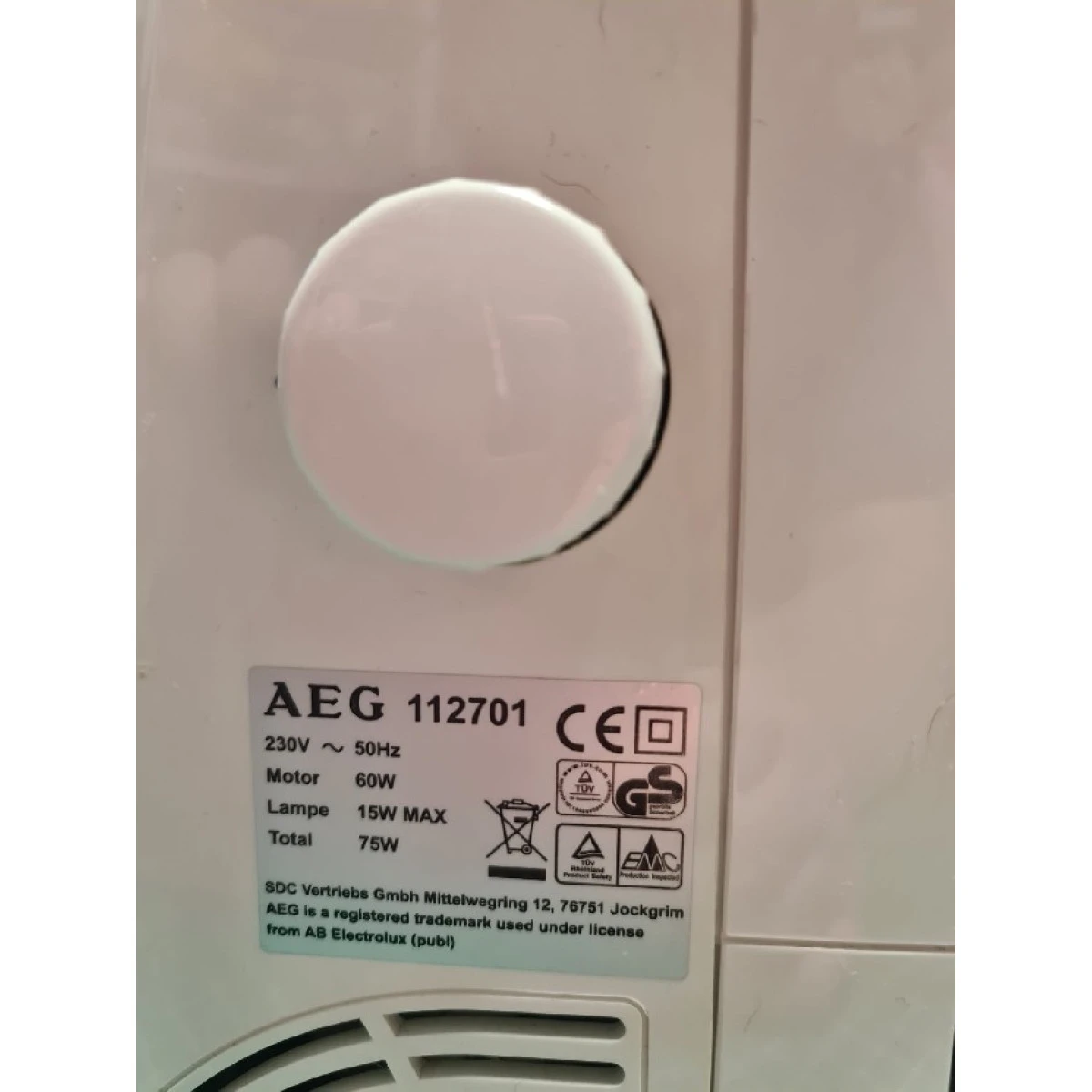BAZAR - Šicí stroj AEG 112701 Premium Line