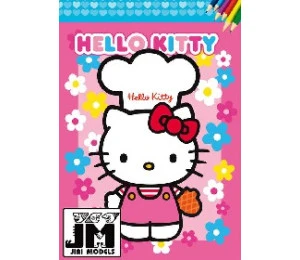JIRI MODELS Omalovánky A4 HELLO KITTY 2