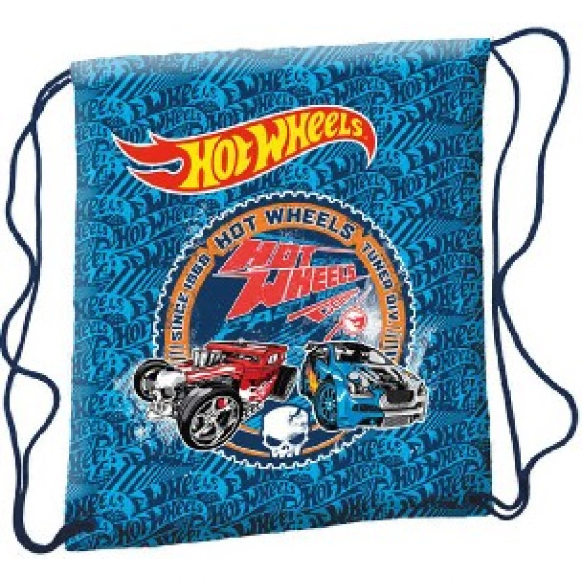 HOT WHEELS Batůžek školní pytlík na přezůvky na šňůrky vak s pot