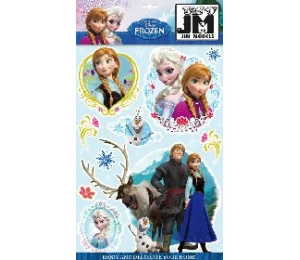 JIRI MODELS 3D Samolepky na zeď FROZEN (Ledové Království)