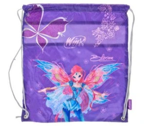 ET Pytlík školní na rameno Winx dětský stahovací batůžek