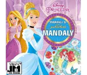 JIRI MODELS Omalovánky Vybarvuj si mandaly Disney Princezny