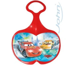 JOHN Kluzák na sníh s obrázkem Disney Cars (Auta) červený pro kl