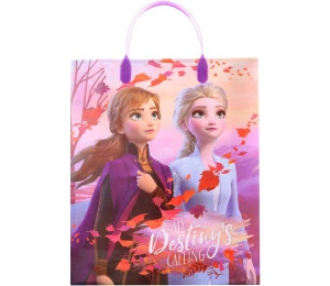 Taška dárková Frozen 2 (Ledové Království) 27x32x10cm plast