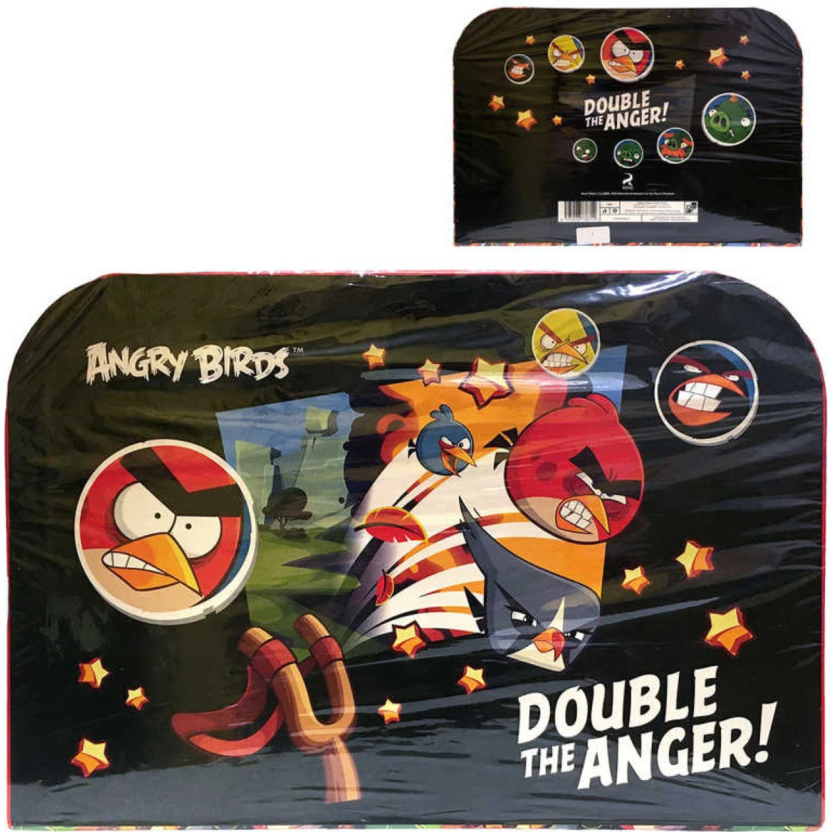 KAZETO Kufr Angry Birds velký kufřík