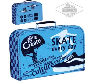 KAZETO kufr SKATE velký dětský kufřík 35x22cm
