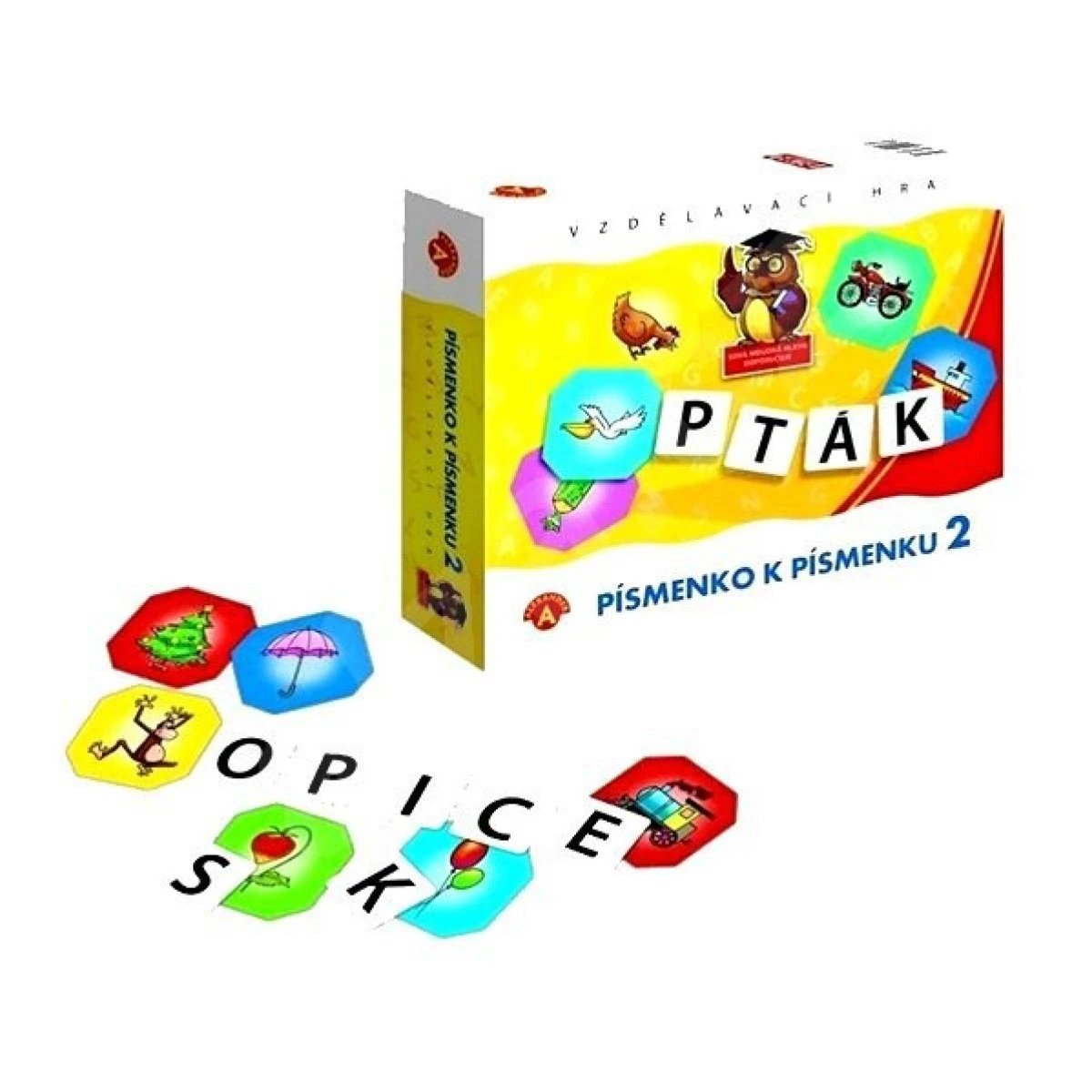 ALEXANDER Hra Písmenko k písmenku  *SPOLEČENSKÉ HRY*