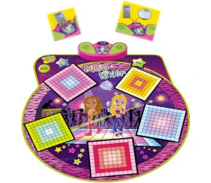HRA Škola tance zábavný taneční koberec 97x102cm mp3 na baterie