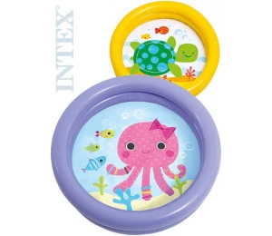 INTEX Baby bazének nafukovací 61x15cm brouzdaliště se zvířátkem
