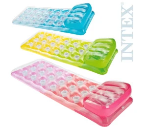 INTEX Lehátko 188 x 71cm matrace s 18 otvory do vody 3 barvy