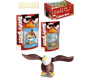 EDUKIE Angry Birds set 32 dílků v sáčku různé druhy STAVEBNICE