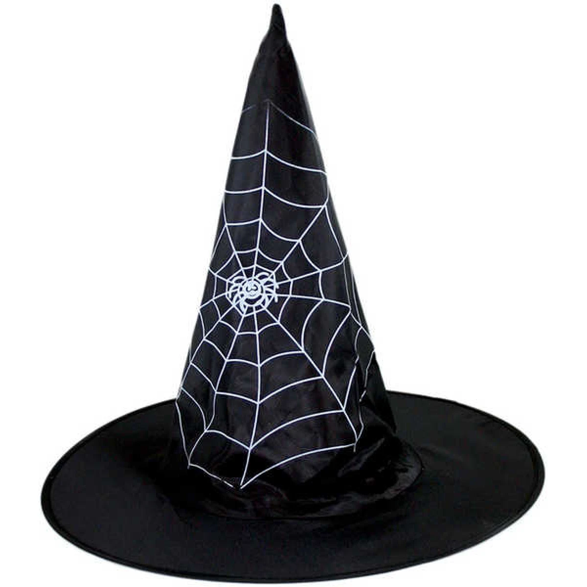 KARNEVAL Klobouk Čaroděj s pavučinou *KARNEVALOVÝ DOPLNĚK*