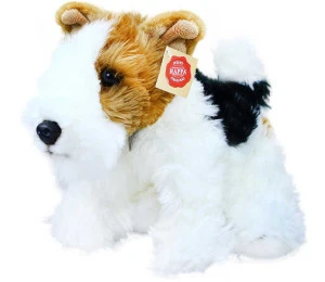 PLYŠ Pes foxteriér Dášenka 30cm pejsek *PLYŠOVÉ HRAČKY*