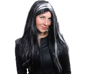 KARNEVAL Paruka na hlavu čarodějnice halloween KARNEVALOVÝ DOPLN