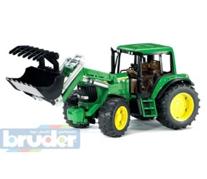 BRUDER 02052 (2052) Traktor John Deere 6920 s přední lžící