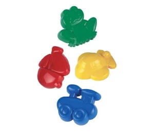 PL Formičky sada 4 ks na písek PLAST
