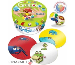 STRAGOO Hra Grabolo junior (voděodolné karty H2O) *SPOLEČENSKÉ H
