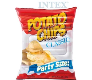 INTEX Lehátko sáček s chipsy 178cm nafukovací matrace na vodu 58