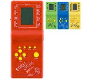 Retro hra postřehová elektronická konzole Kvadrix na baterie Tet