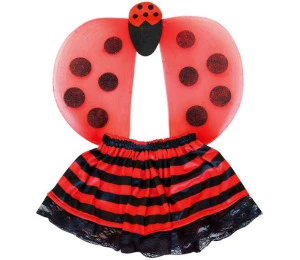 KARNEVAL Sestava Beruška vel.XS (92-104 cm) *KARNEVALOVÝ DOPLNĚK