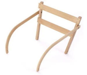 Ohrádka na sáně (sáňky) dřevěná laťková zahnutá