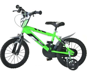 ACRA Dětské kolo Dino Bikes 414U zelené chlapecké 14