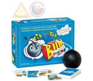 PIATNIK Hra TIK TAK BUM Junior s obrázky Zvuk *SPOLEČENSKÉ HRY*