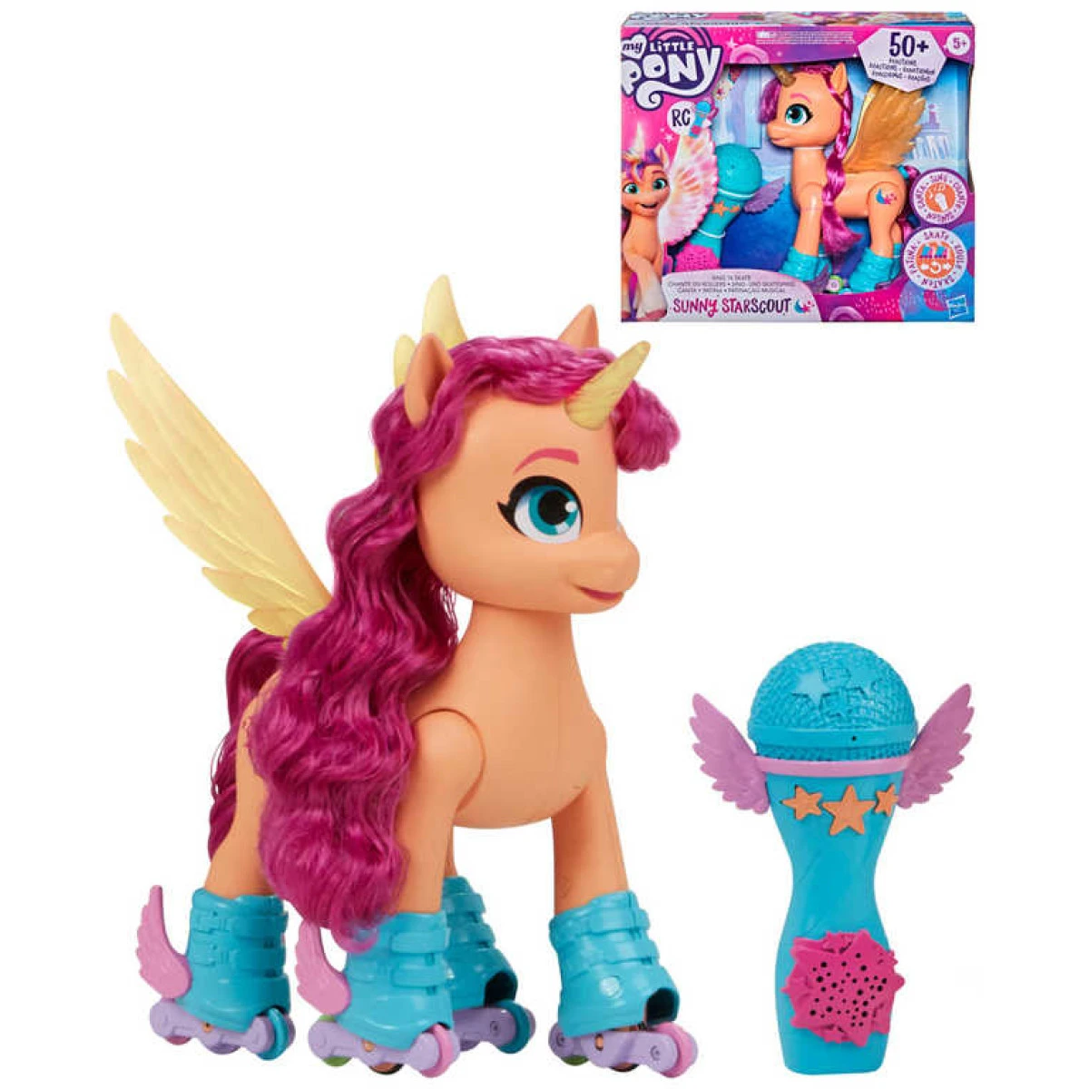 HASBRO My Little Pony Sunny na bruslích zpívá a bruslí na bateri