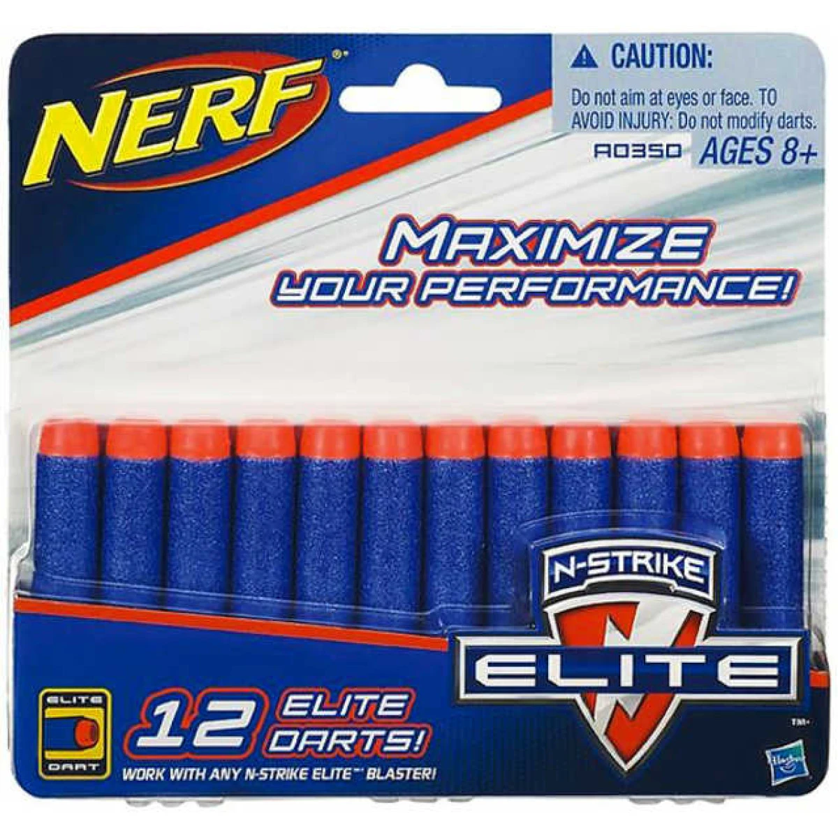 HASBRO NERF Šipky náhradní do pistole 12 ks