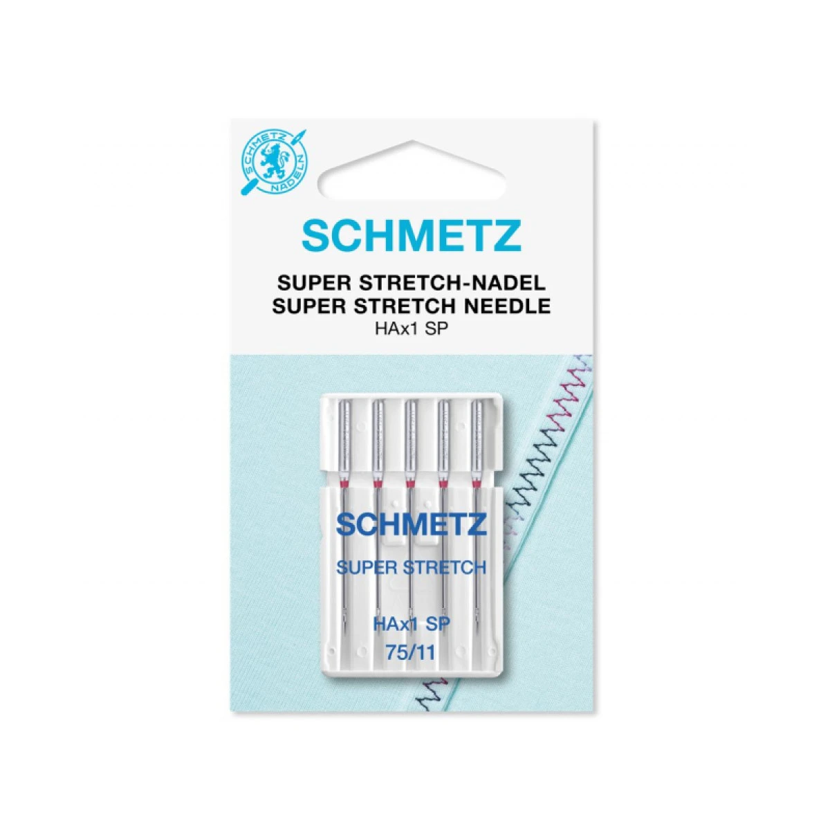 Overlockové jehly SCHMETZ HAx1 SP 75