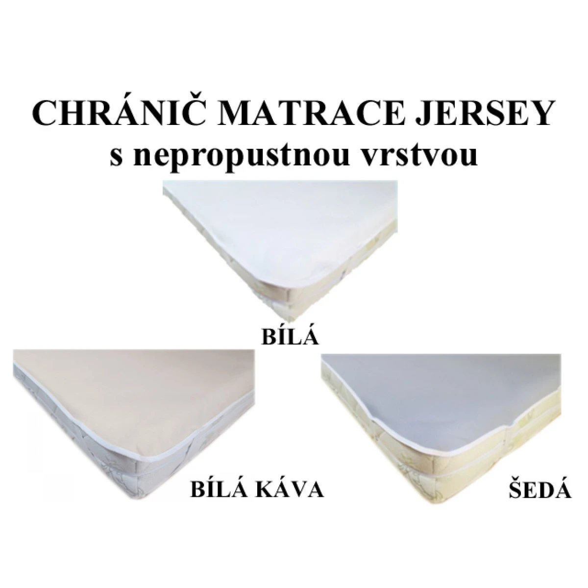 Nepropustný chránič matrace 80x160 (froté)