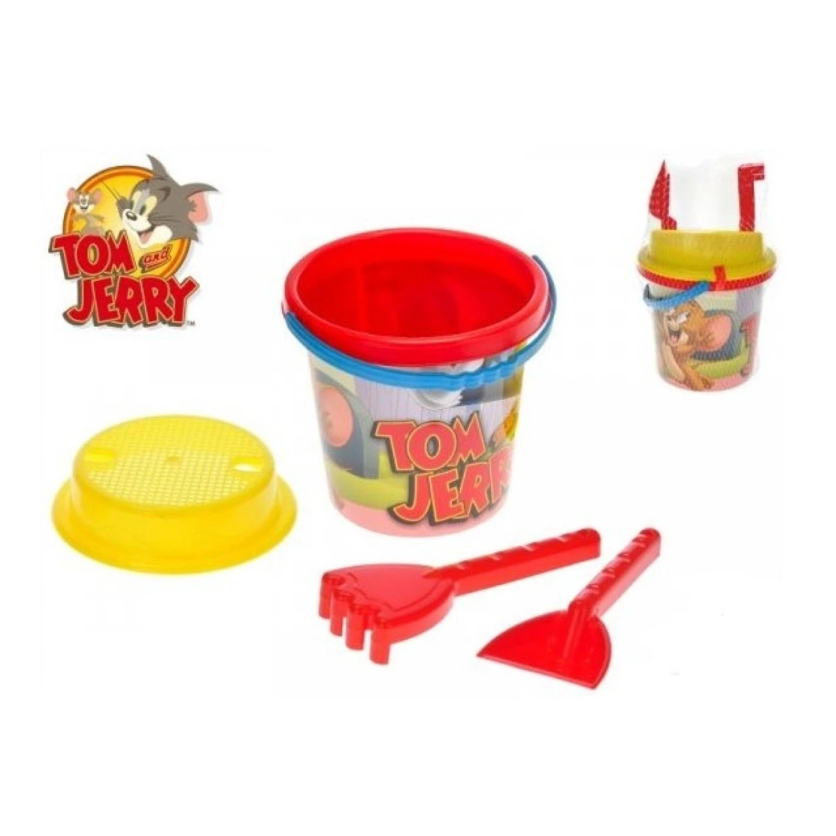Sada Tom a Jerry na písek 4 ks