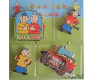 Set MINI pěnových figurek PAT A MAT 24 ks