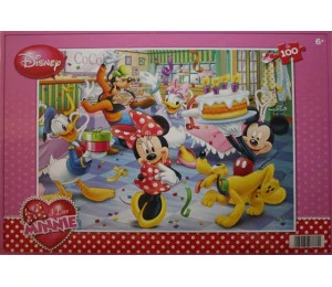 Puzzle Minnie 100 dílků - SPECIÁLNÍ EDICE pro děti