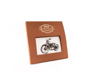 Dárkový pánský kapesník vintage collection MOTOCYKL