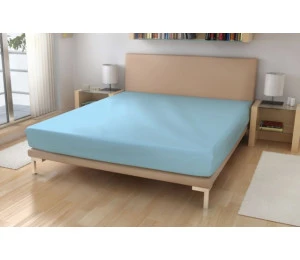 Nepropustné froté prostěradlo 70x160 - modrá