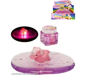 Sliz magický set s jednorožcem svítícím na baterie Světlo Zvuk 2
