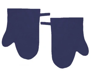 Kuchyňské bavlněné chňapky 2 ks - modré (indigo)
