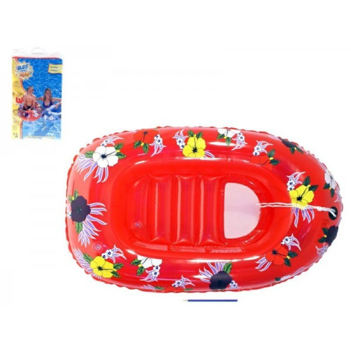 BESTWAY Člun 112x71cm Tropical MODRÝ